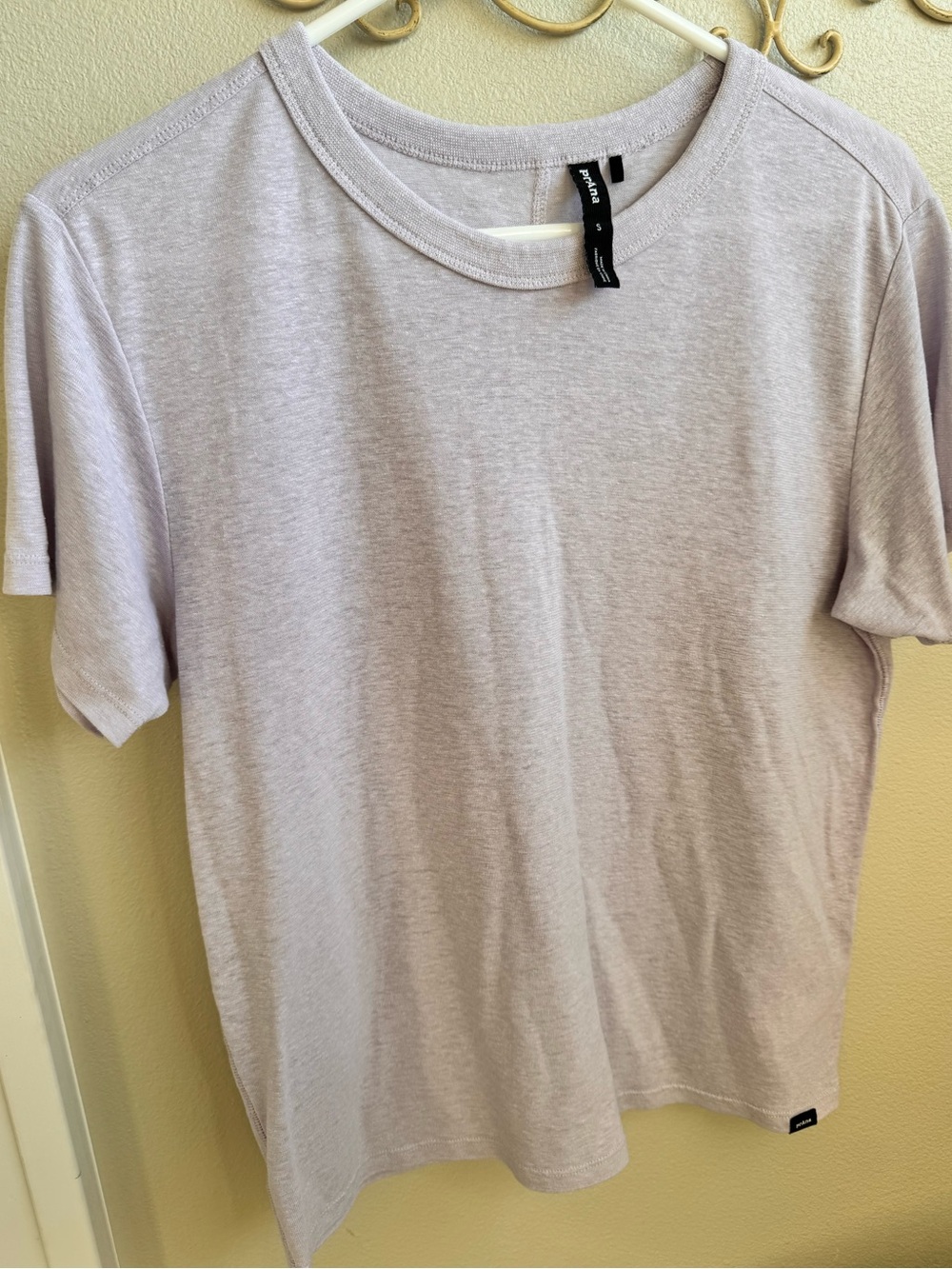 Women’s Prana Casual Crew Neck T‑Shirt - Light Lavender